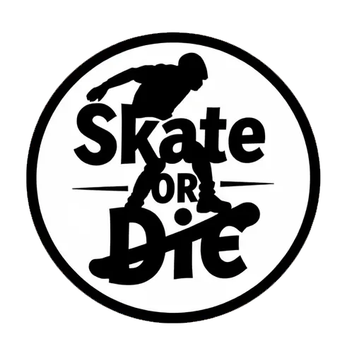 Skate or Die slot machine logo